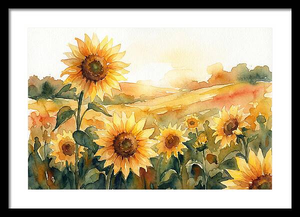 Radiant Blossoms In Serenity