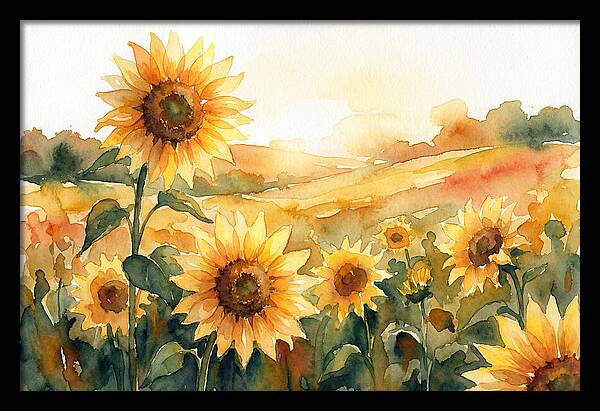 Radiant Blossoms In Serenity