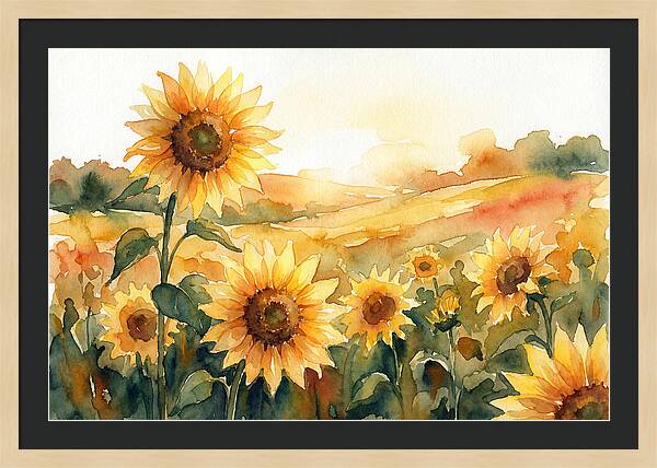 Radiant Blossoms In Serenity