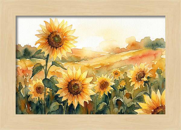 Radiant Blossoms In Serenity