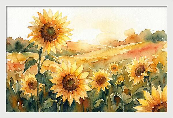 Radiant Blossoms In Serenity