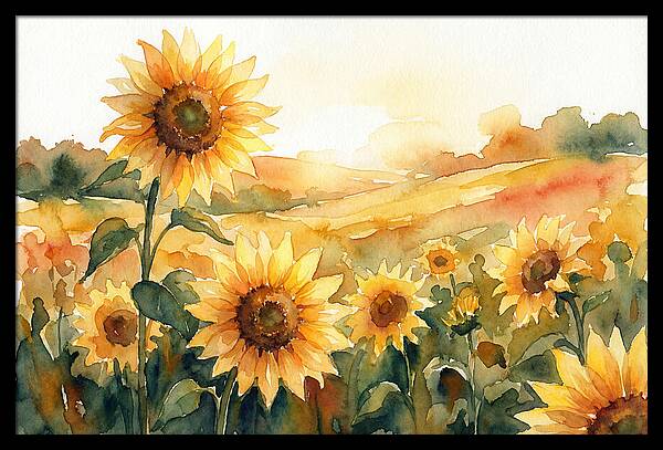 Radiant Blossoms In Serenity