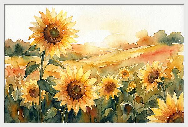 Radiant Blossoms In Serenity