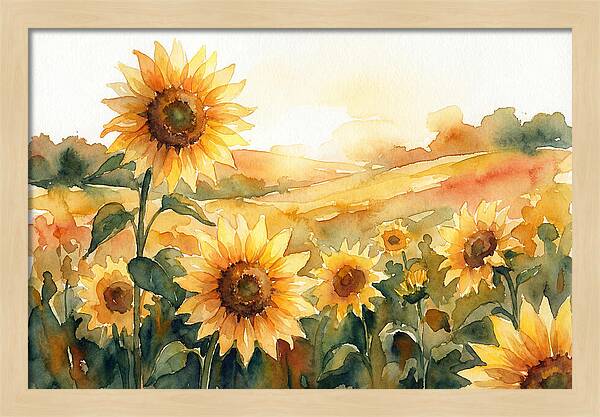 Radiant Blossoms In Serenity