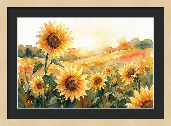 Radiant Blossoms In Serenity
