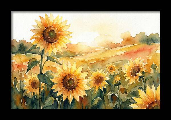 Radiant Blossoms In Serenity