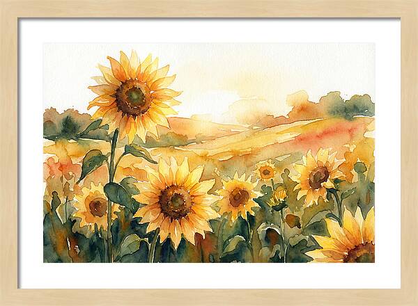 Radiant Blossoms In Serenity