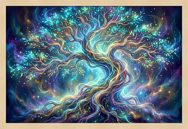 Radiant Bonsai Serenity