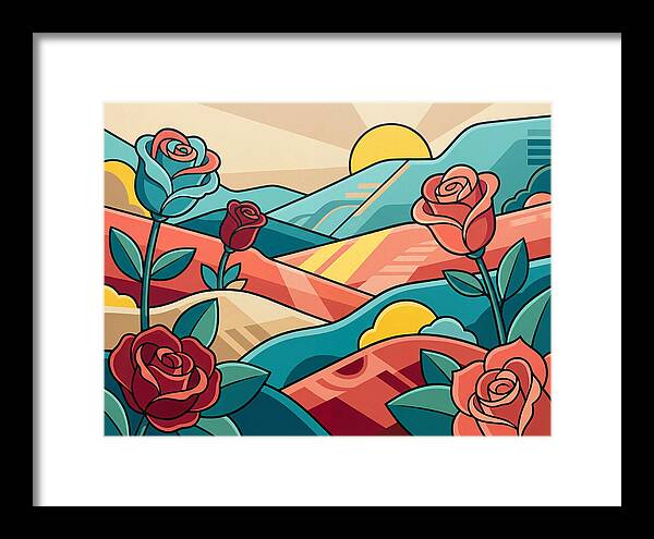 Radiant Floral Vista