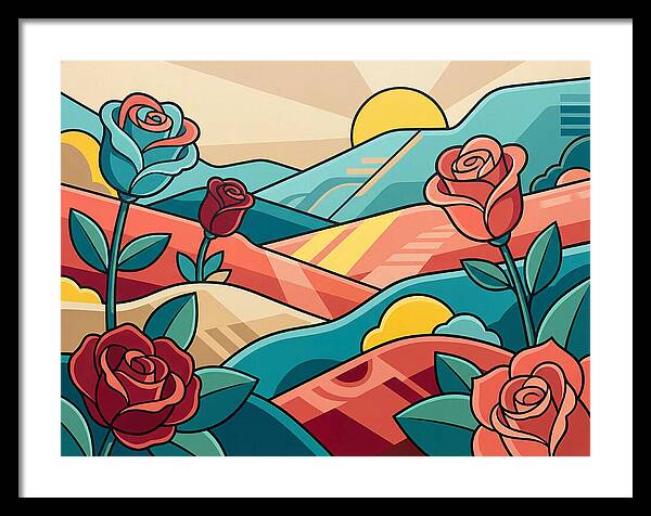 Radiant Floral Vista