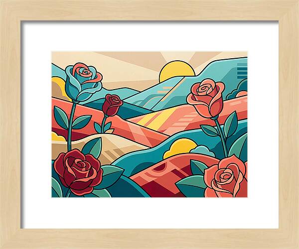 Radiant Floral Vista