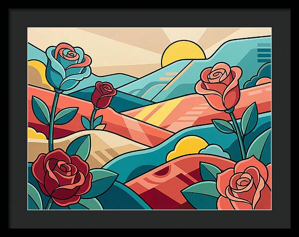Radiant Floral Vista