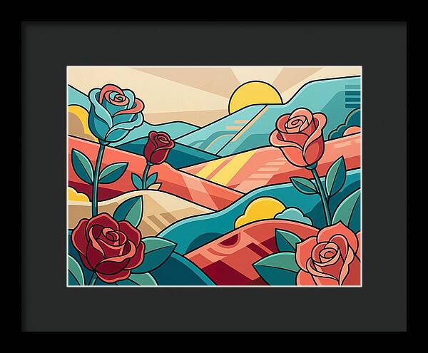 Radiant Floral Vista