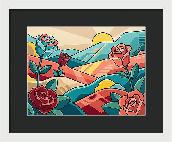 Radiant Floral Vista
