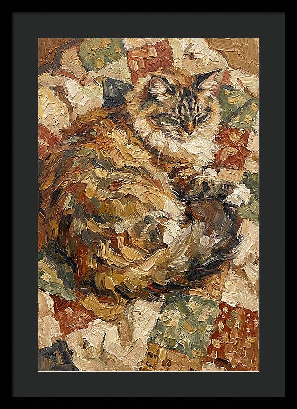 Ragamuffin Cat Relaxing