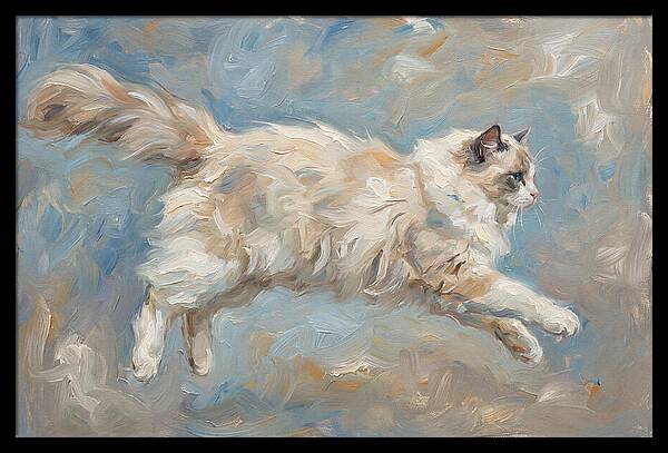Ragdoll Cat In Motion