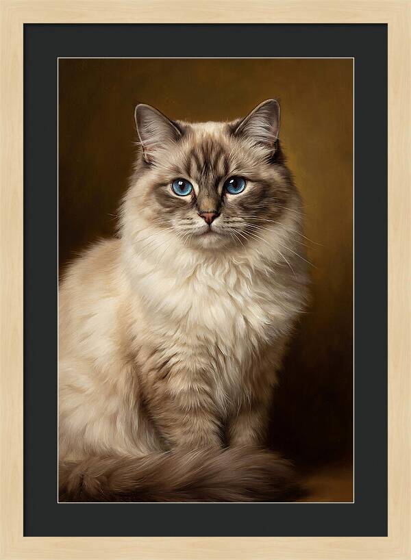 Ragdoll Cat Portrait