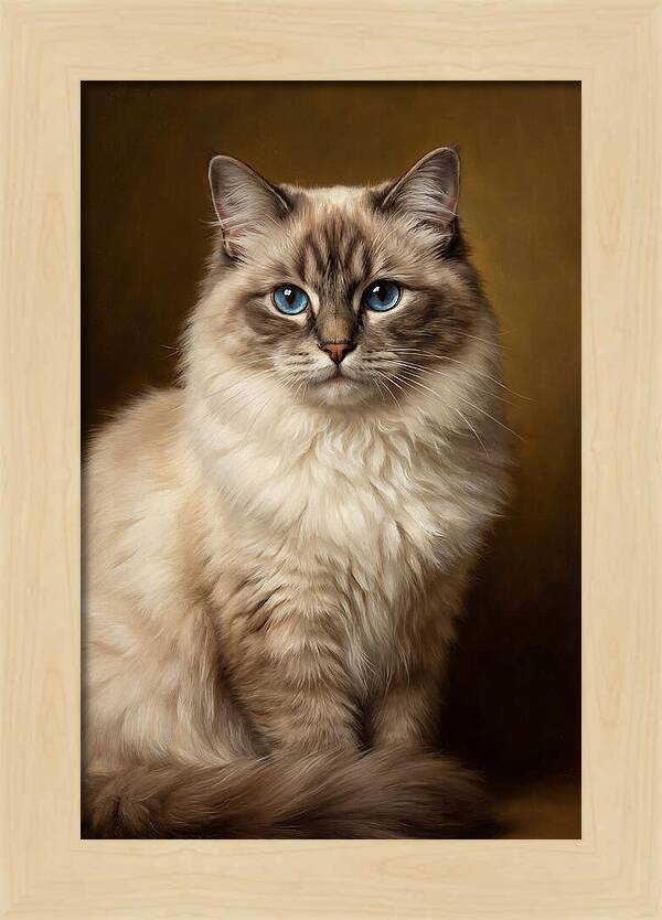 Ragdoll Cat Portrait