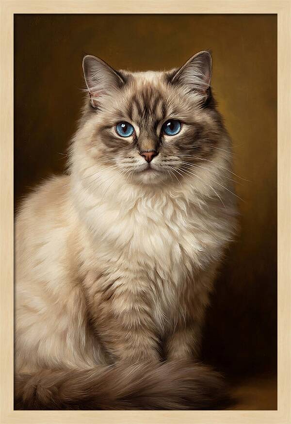 Ragdoll Cat Portrait