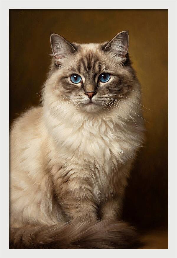 Ragdoll Cat Portrait