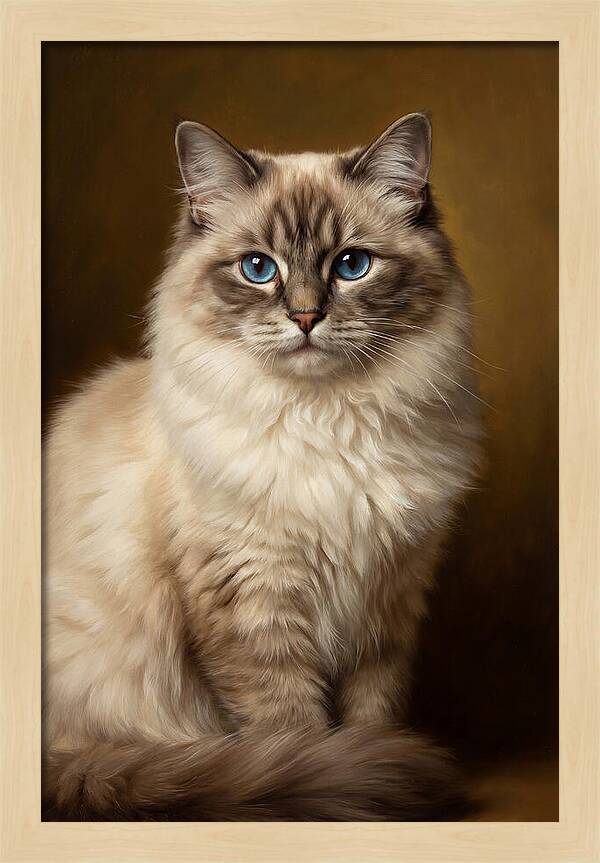 Ragdoll Cat Portrait