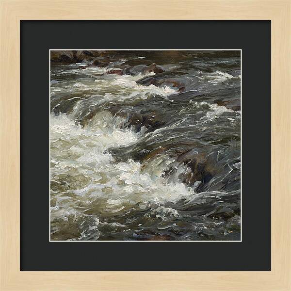 Raging White Water Rapids
