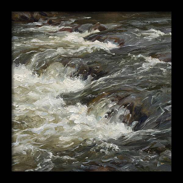 Raging White Water Rapids
