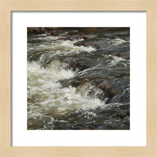 Raging White Water Rapids