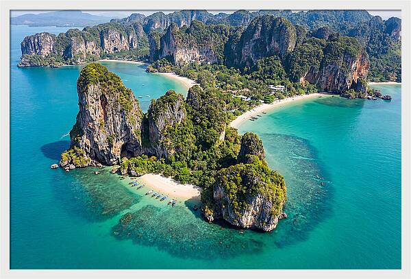 Railay Peninsula From Above
