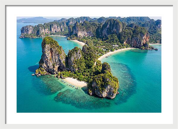 Railay Peninsula From Above