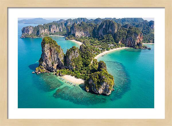 Railay Peninsula From Above