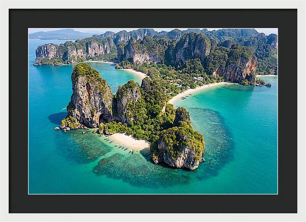 Railay Peninsula From Above