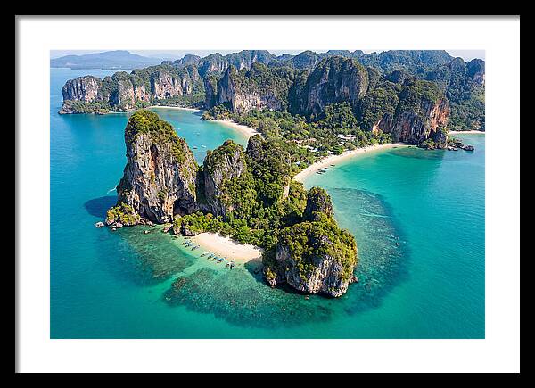 Railay Peninsula From Above