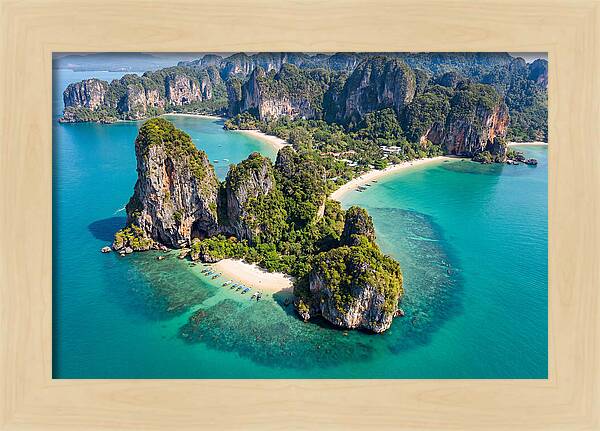 Railay Peninsula From Above