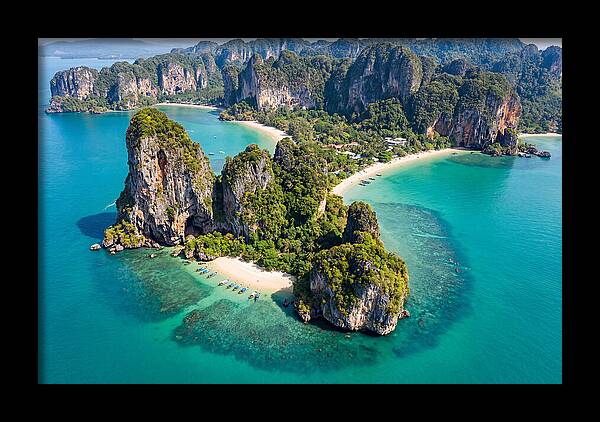 Railay Peninsula From Above