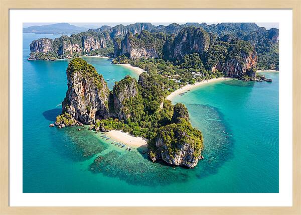 Railay Peninsula From Above