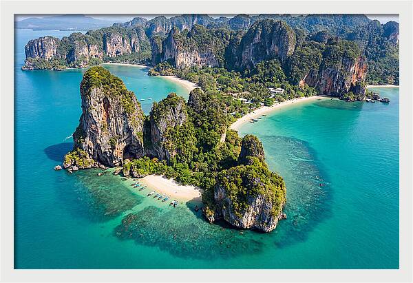 Railay Peninsula From Above