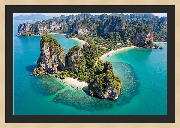 Railay Peninsula From Above