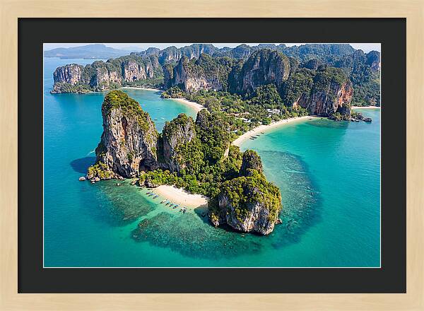 Railay Peninsula From Above