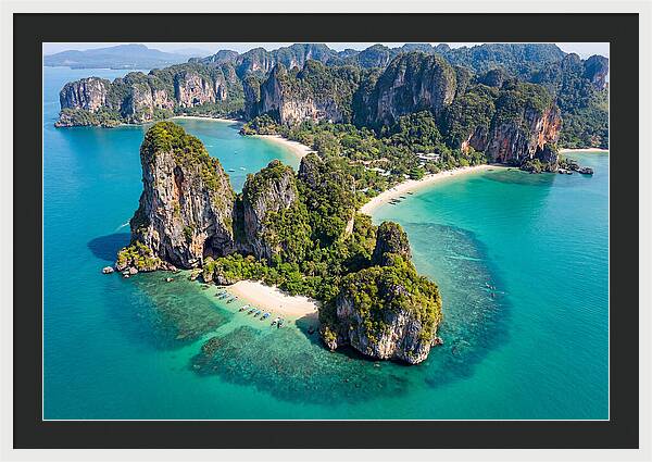 Railay Peninsula From Above