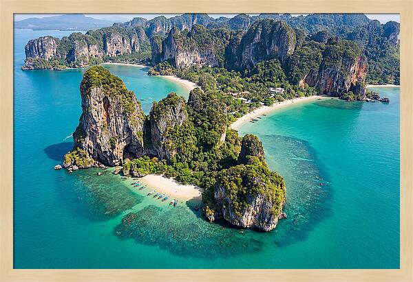 Railay Peninsula From Above