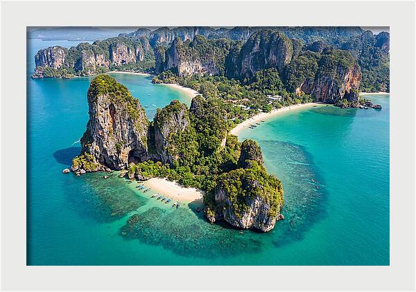Railay Peninsula From Above