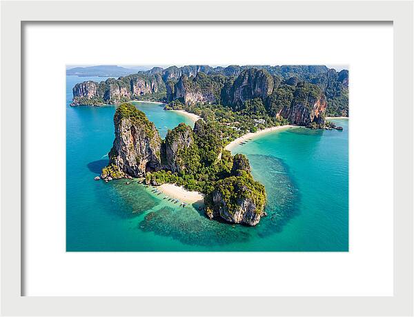 Railay Peninsula From Above