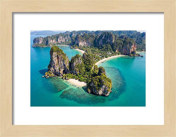 Railay Peninsula From Above