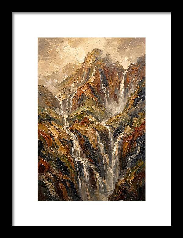 Rain Soaked Tropical Mountain