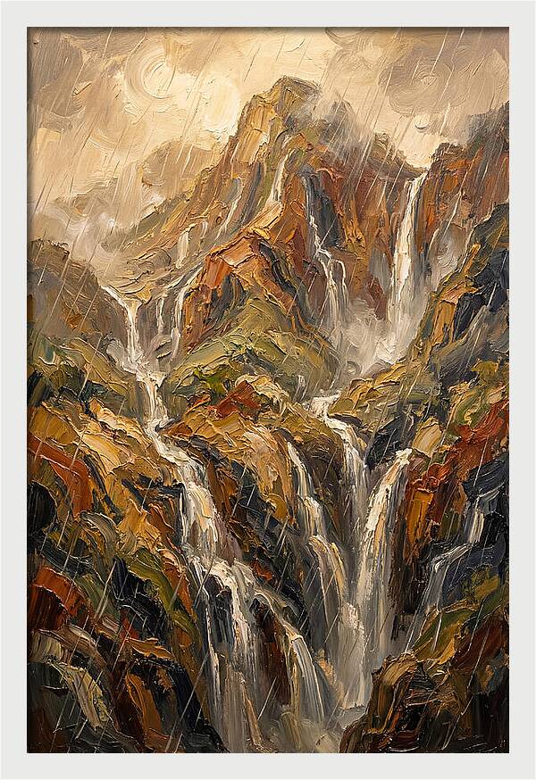 Rain Soaked Tropical Mountain
