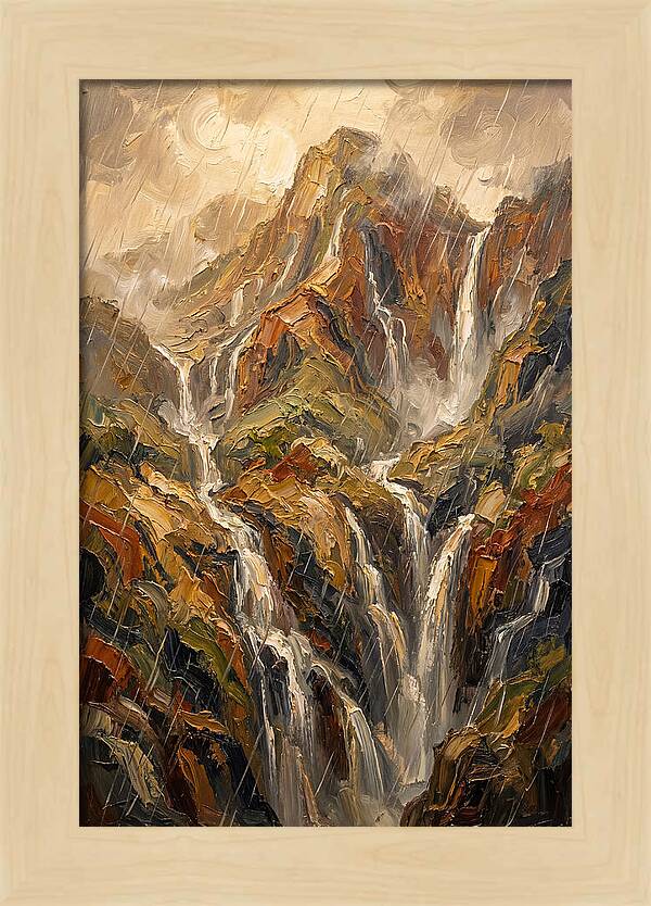 Rain Soaked Tropical Mountain
