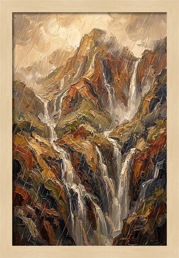 Rain Soaked Tropical Mountain