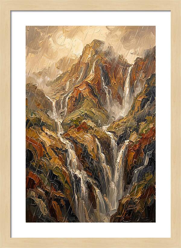 Rain Soaked Tropical Mountain