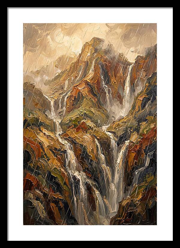 Rain Soaked Tropical Mountain